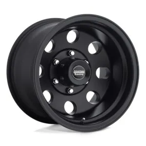 AMERICAN RACING WHEELS BAJA 17x9 6x139.70 Satin Black Wheel AR1727983B
