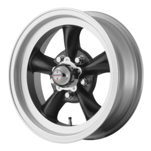 AMERICAN RACING WHEELS TORQ THRUST D 15x8.5 5x1 20.65 SATIN  BLACK W/ MA VN1055861B