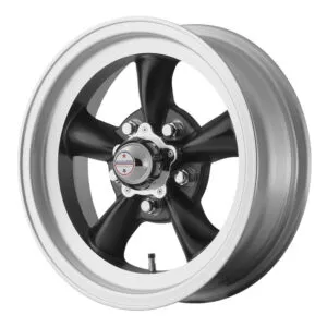 AMERICAN RACING WHEELS TORQ THRUST D 15x8.5 5x1 20.65 SATIN  BLACK W/ MA VN1055861B
