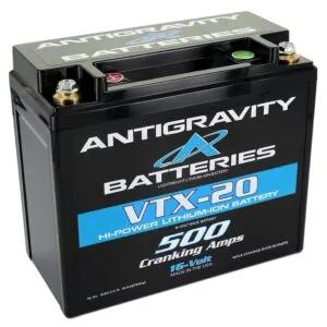 ANTIGRAVITY BATTERIES Lithium Battery 500CCA 16Volt 4.5Lbs 20 Cell AG-VTX-20-R