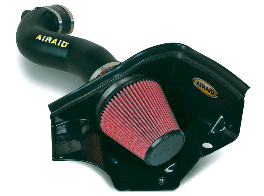 AIRAID INTAKE SYSTEMS 05-09 Mustang 4.6L Air Intake System Oiled Race ...