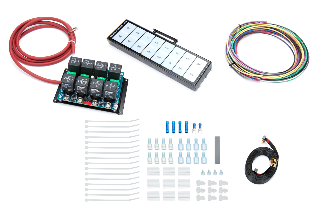 AUTO ROD CONTROLS 8 Switch In-Dash Control Module C/F Finish 8003D