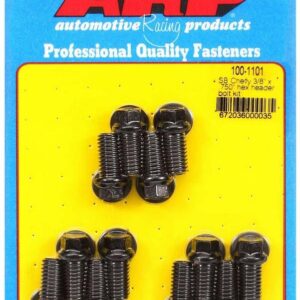ARP Header Bolt Kit - 6pt. 3/8 x .750 UHL (12) 100-1101