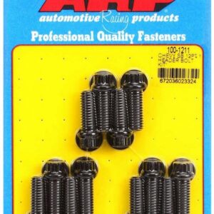 ARP Header Bolt Kit - 12pt. 3/8 x 1.00 UHL (12) 100-1211