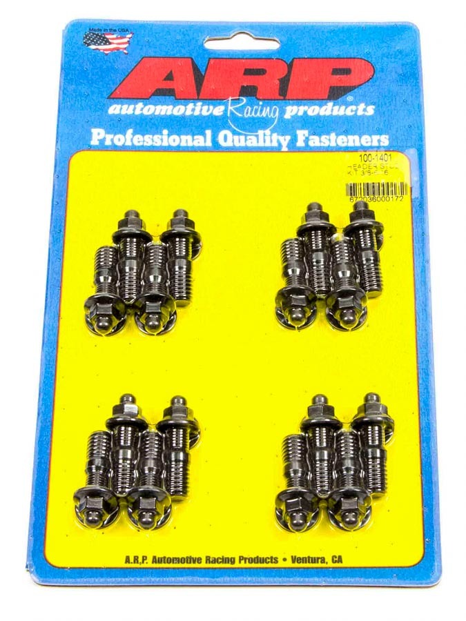 ARP Header Stud Kit - 6pt. 3/8 x 1.500 OAL (16) 100-1401