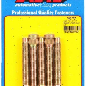 ARP Wheel Stud Kit - 7/16-20 3.165/.486 Knurl (5) 100-7701