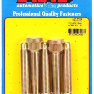ARP Wheel Stud Kit - 1/2-20 3.125/.680 Knurl (5) 100-7705