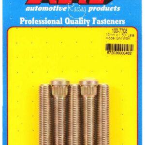 ARP Wheel Stud Kit - M12x1.5 2.500/.509 Knurl 100-7708