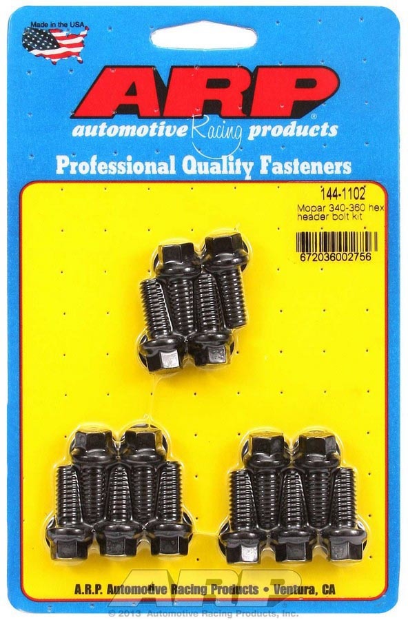 ARP Header Bolt Kit - 6pt. 5/16 x .750 UHL (14) 144-1102