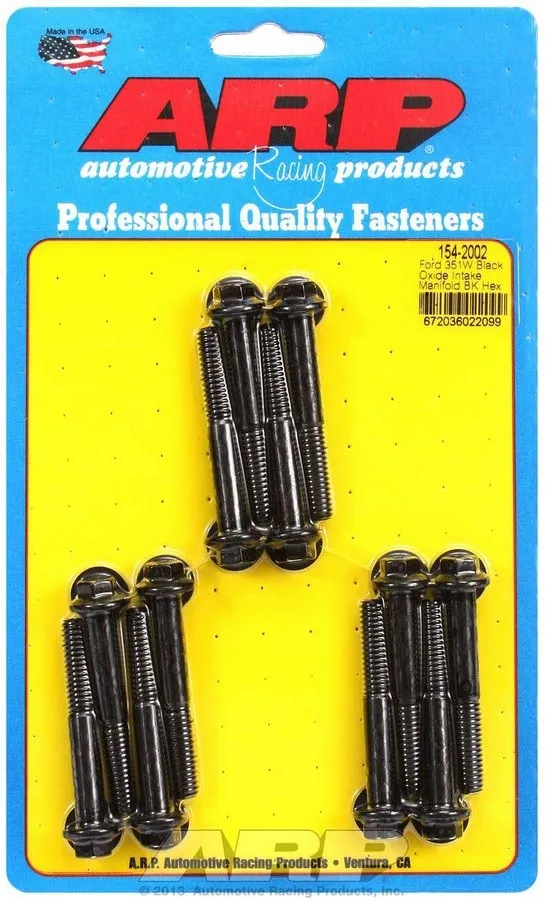 ARP SBF Intake Bolt Kit 154-2002