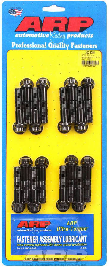 Eagle Replacement Rod Bolt Set (8 pcs) ARP2000 3/8in Thread 7/16in Socket 1.5in Under Head