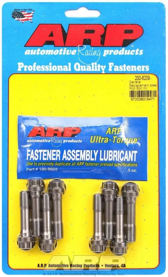 ARP Replacement Rod Bolt Kit 3/8 (8) 200-6209
