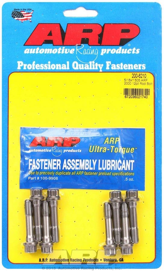 ARP Replacement Rod Bolt Kit 5/16 (8) 200-6210