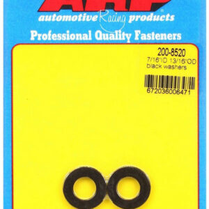 ARP 7/16 ID x 13/16 OD Black Washers (2pk) 200-8520