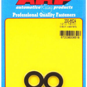 ARP Black Washers - 1/2 ID x 7/8 OD (2pk) 200-8524