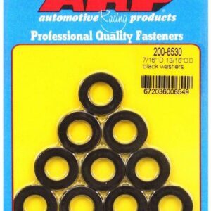 ARP Black Washers - 7/16 ID x 13/16 OD (10) 200-8530