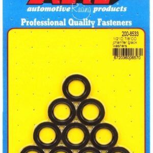 ARP Black Washers - 1/2 ID x 7/8 OD (10) 200-8533