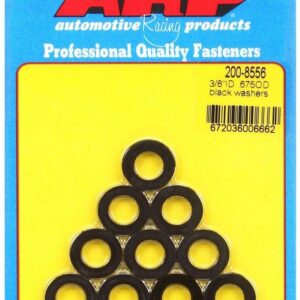 ARP Black Washers - 3/8 ID x .675 OD (10) 200-8556