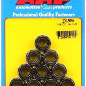 ARP Hex Nuts - 7/16-20 (10) 200-8635
