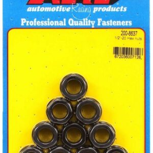 ARP Hex Nuts - 1/2-20 (10) 200-8637