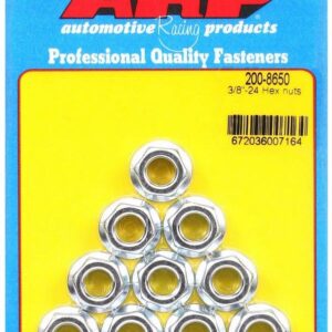 ARP Hex Nuts - 3/8-24 (10) 200-8650