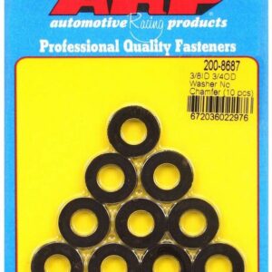 ARP Black Washers - 3/8 ID x 3/4 OD (10) 200-8687