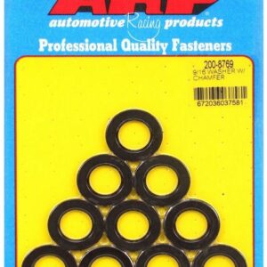 ARP Black Washers - 9/16 ID x 1.00 OD Chamfer (10) 200-8769
