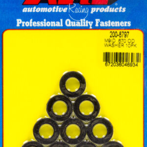 ARP Black Washers - 9mm ID x .670 OD (10pk) 200-8797