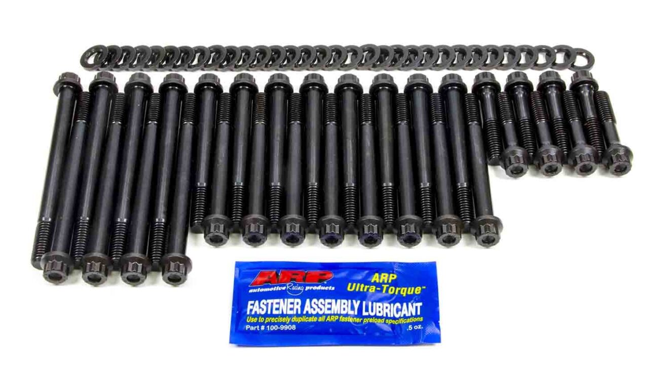 ARP 235-3703 Pro Series Black Oxide Cylinder Head Bolt Kit - For Big Block Chevy Mark IV Engines - 12-Point High Performance Bolts