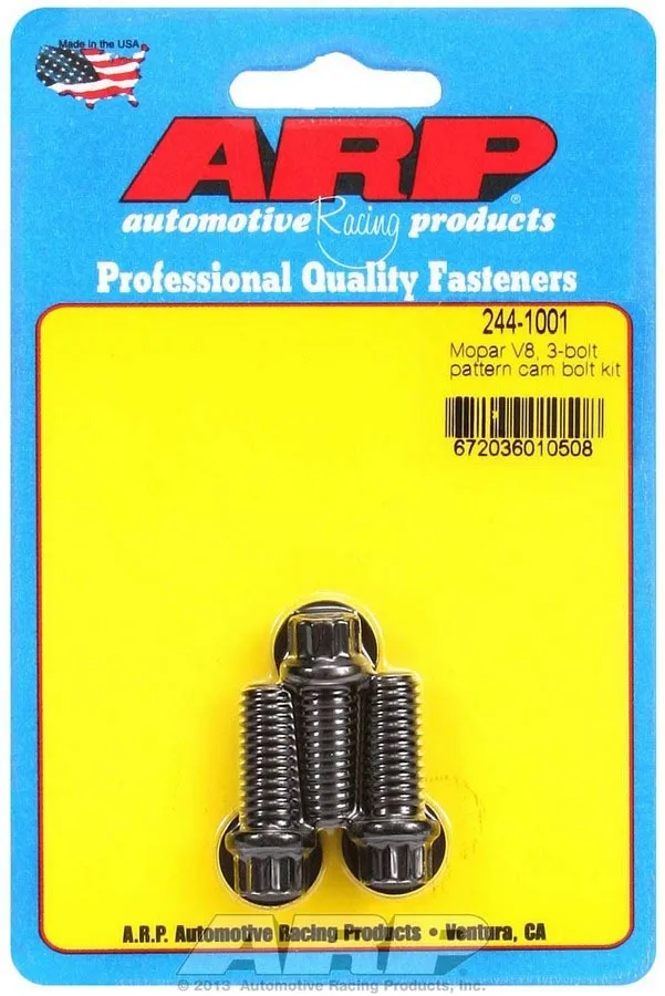 ARP Mopar Cam Bolt Kit - V8 3-Bolt 244-1001
