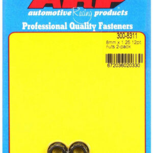 ARP 8mm x 1.25 12pt. Nuts (2) 300-8311
