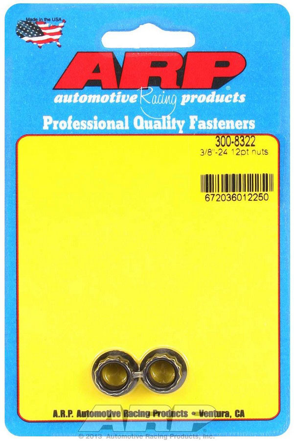 ARP 3/8-24 12pt. Nuts (2) 300-8322