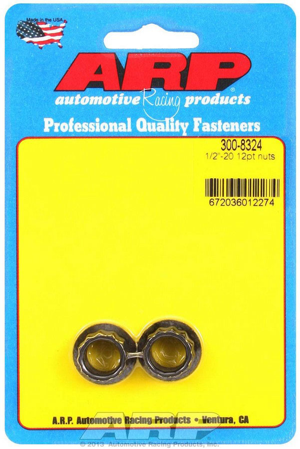 ARP 1/2-20 12pt. Nuts (2) 300-8324