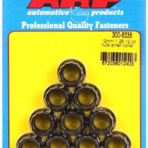 ARP 12mm x 1.25 12pt Nut Kit 10pk 300-8338