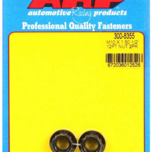 ARP Nut- 12pt 10mm X 1.50 2pk 300-8355