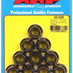 ARP 12mm x 1.75 12pt. Nuts (10) 300-8396