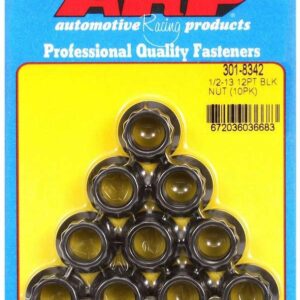 ARP 1/2-13 12pt Nut Kit 10pk 301-8342