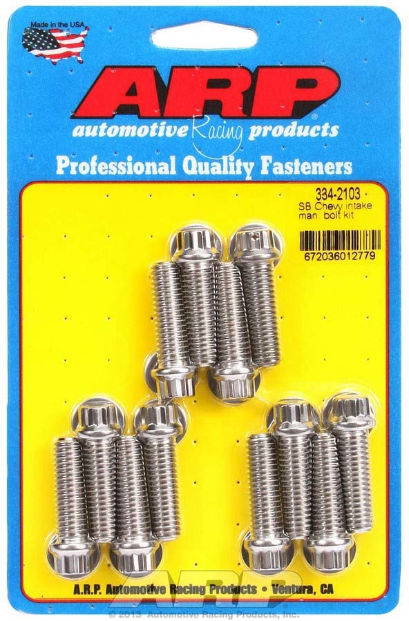 ARP SBC Intake Bolt Kit 334-2103