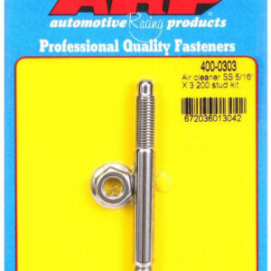 ARP Air Cleaner Stud Kit - 5/16 x 3.200 S/S 400-0303
