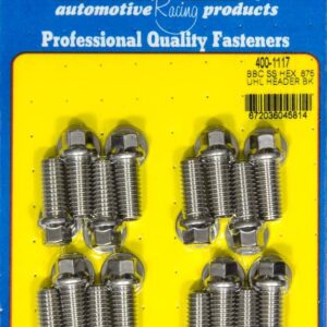 ARP Header Bolt Kit - 6pt. 3/8 x .875 UHL (16) 400-1117