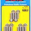 ARP S/S Header Bolt Kit - 3/8 x 1.00 UHL (12) 400-1209