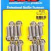 ARP S/S Header Bolt Kit - 3/8 x 1.00 UHL (16) 400-1210