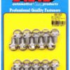 ARP Oil Pan Bolt Kit 6pt SS SBM & Pontiac V8 400-1802