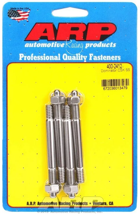 ARP S/S Carburetor Stud Kit 5/16in x 3.200in OAL 400-2412