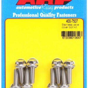 ARP S/S Valve Cover Bolt Kit 1/4in- 20 6pt. (8) 400-7507