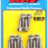 ARP S/S Valve Cover Bolt Kit 1/4in- 20 6pt. (14) 400-7508