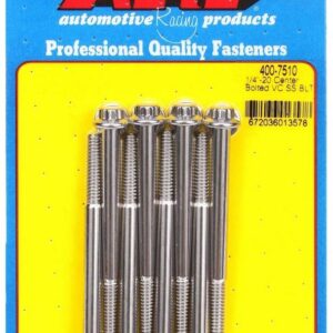 ARP S/S Valve Cover Bolt Kit 1/4in-20 12pt. (8) 400-7510