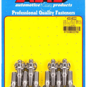 ARP S/S Stud Kit - (10) M8 x 1.25in x  38mm 400-8022