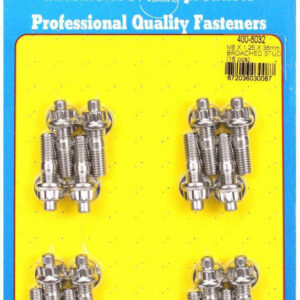 ARP S/S Stud & Nut Kit (16) 8mm x 1.25in x  38mm 400-8032