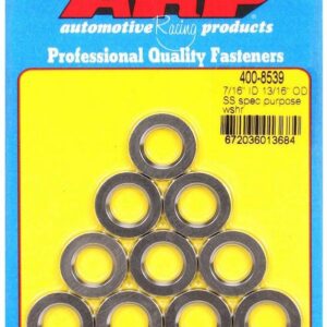 ARP S/S Flat Washers - 7/16 ID x 13/16 OD (10) 400-8539